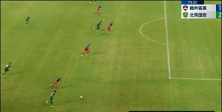 球探体育比分网-【中超】李磊头球于大宝破门 国安客场3比1战胜梅州